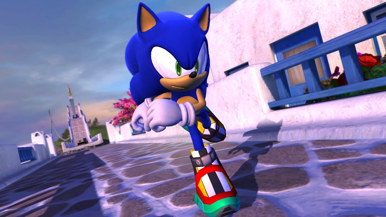 Skating Sonic