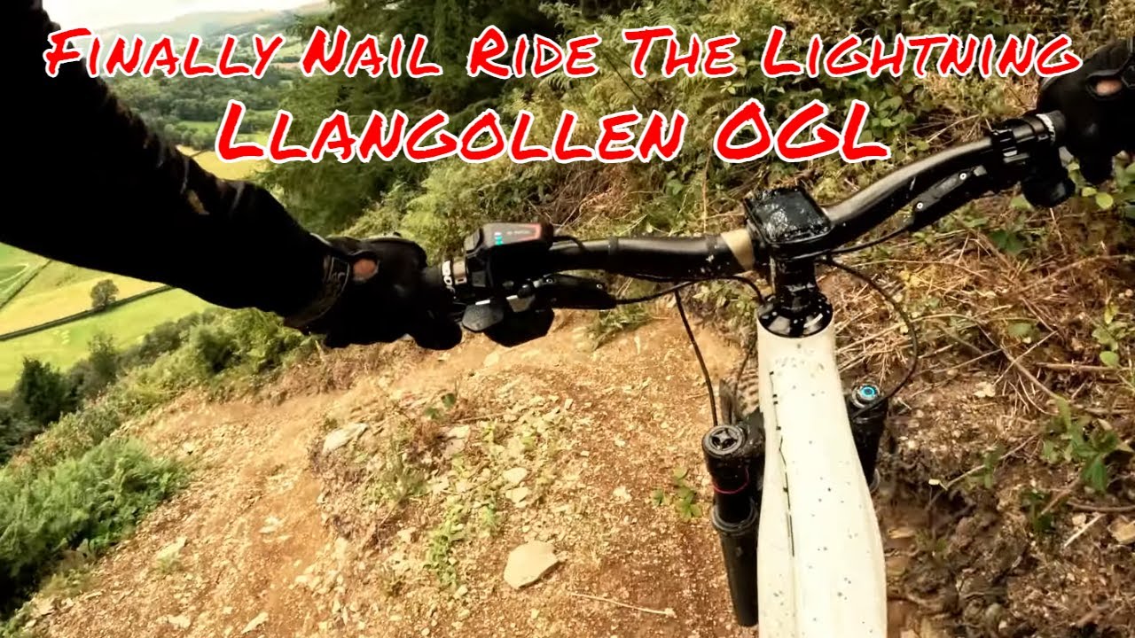 Finally Nailing The Full Llangollen Downhill Run - Ride The Lightning!