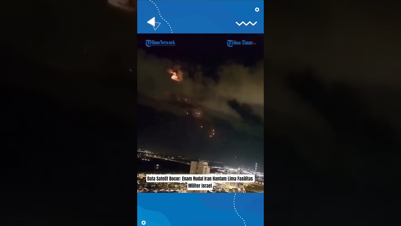 Baru Terungkap karena Data Satelit Bocor: Enam Rudal Iran Hantam Lima Fasilitas Militer Israel