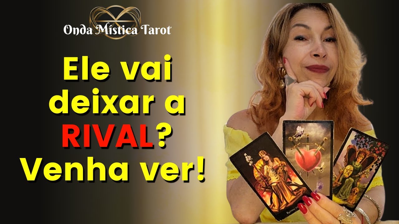 Será que o Ser AMADO vai conseguir  DEIXAR a RIVAL? QUAL é a TENDÊNCIA? #trianguloamoroso