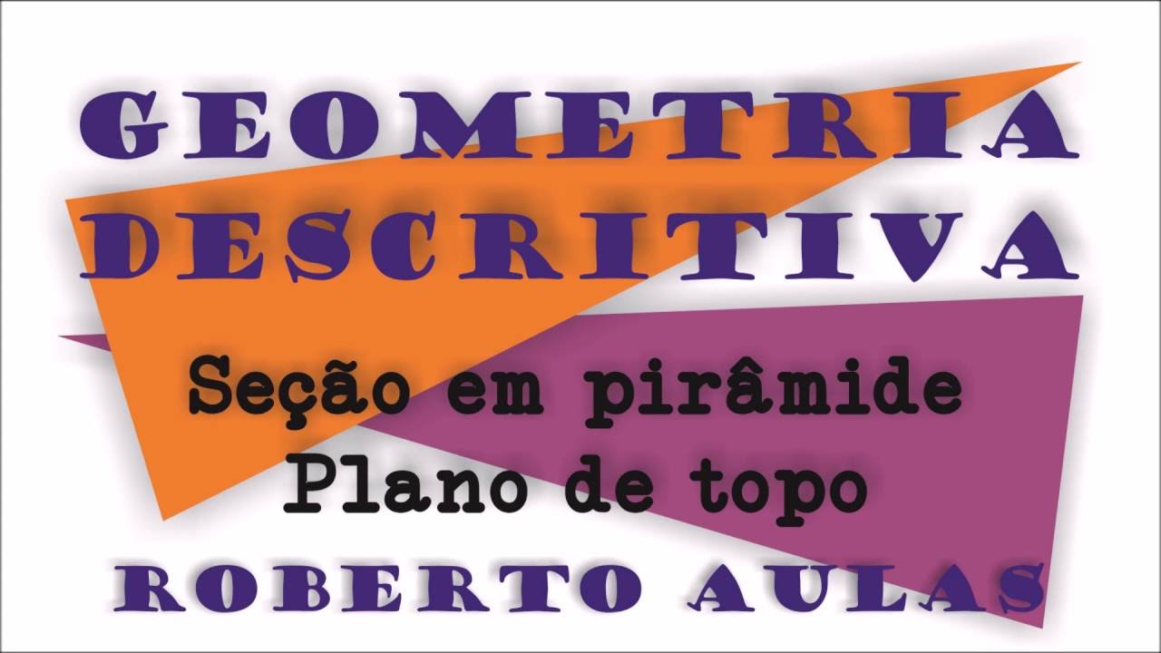Seção de pirâmide por plano de topo