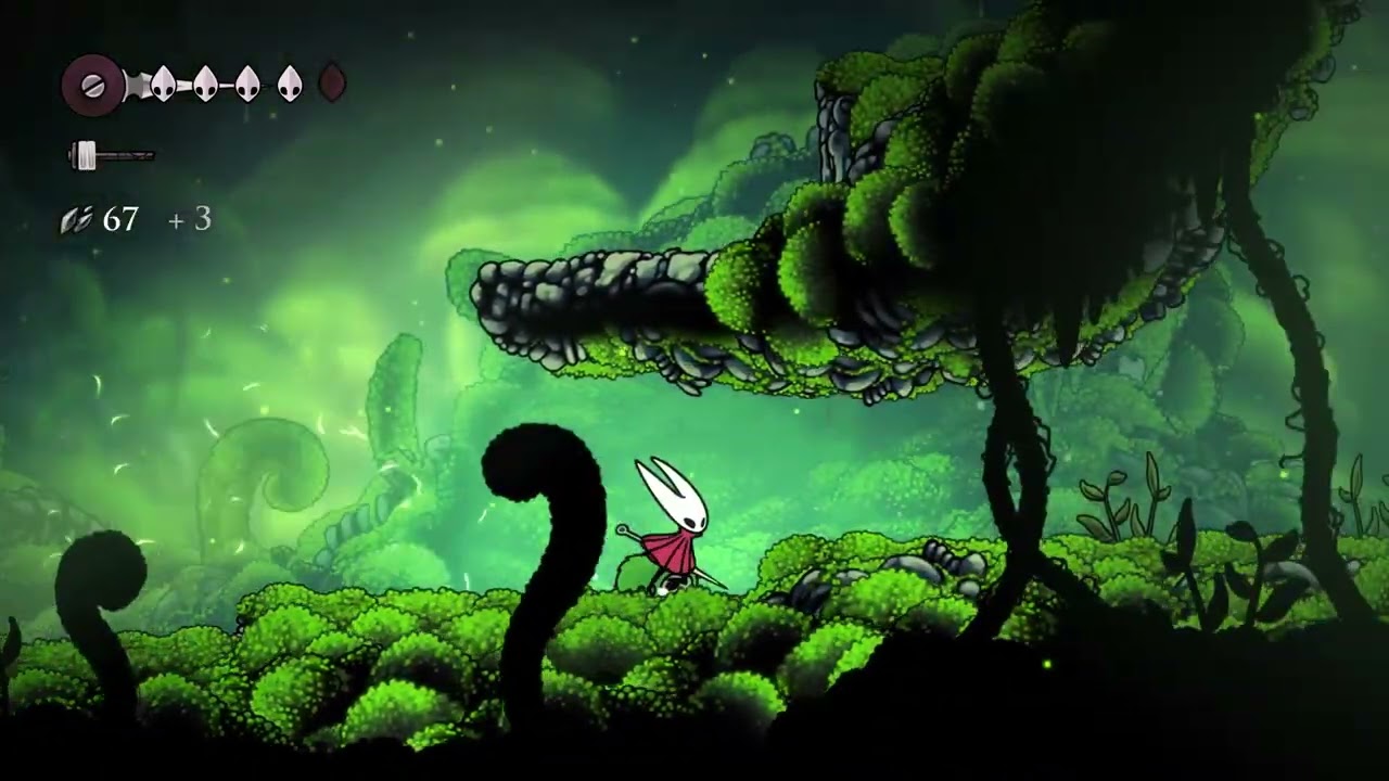 today i am playing hollow knight sillksong