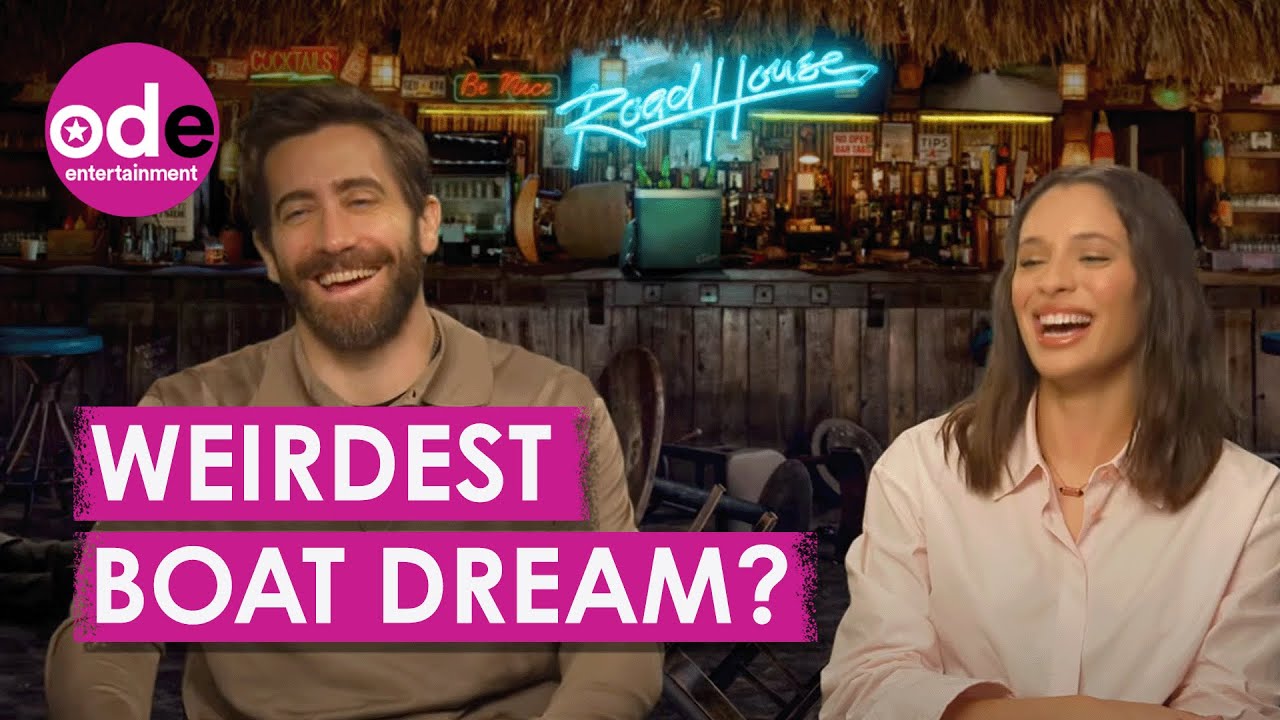 Jake Gyllenhaal & Daniela Melchior Talk Road House, Conor McGregor and Boat Dreams!