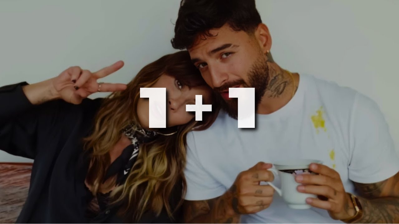 Maluma, Kany García - 1 + 1 (Letra) 