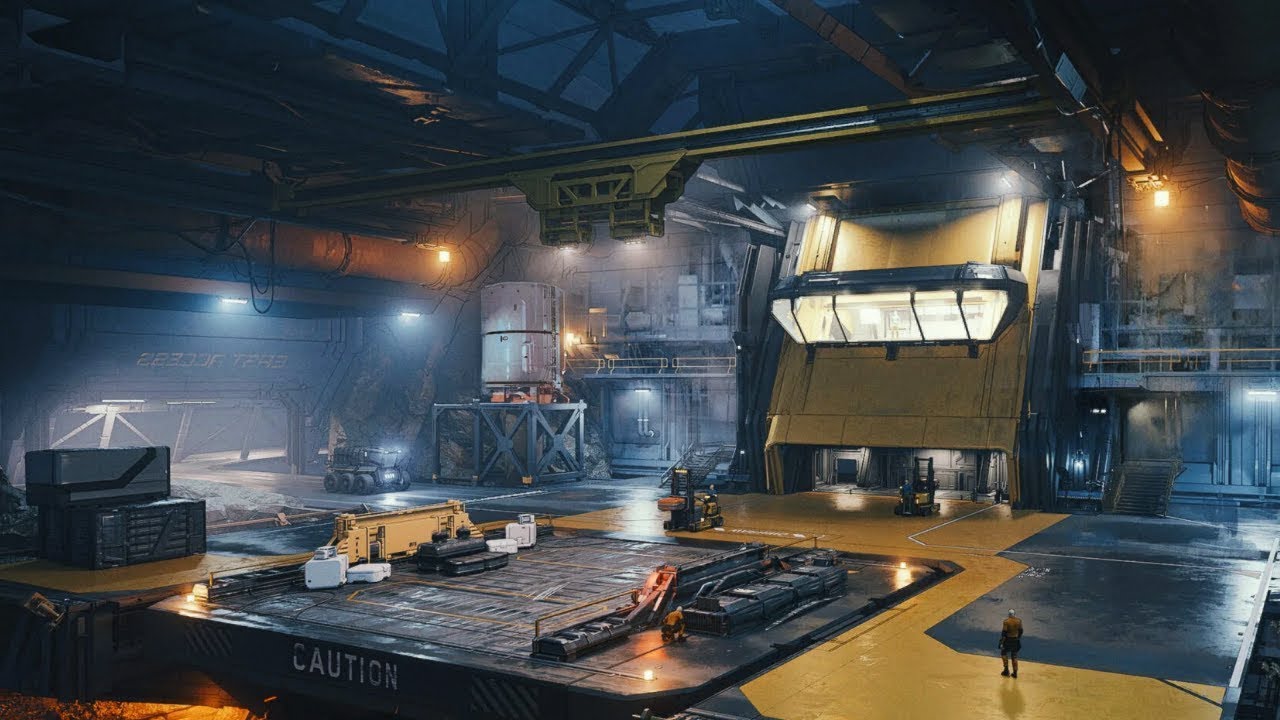 Star Citizen Alpha 3.23 EPTU. Redo Of Distribution Center Tour.