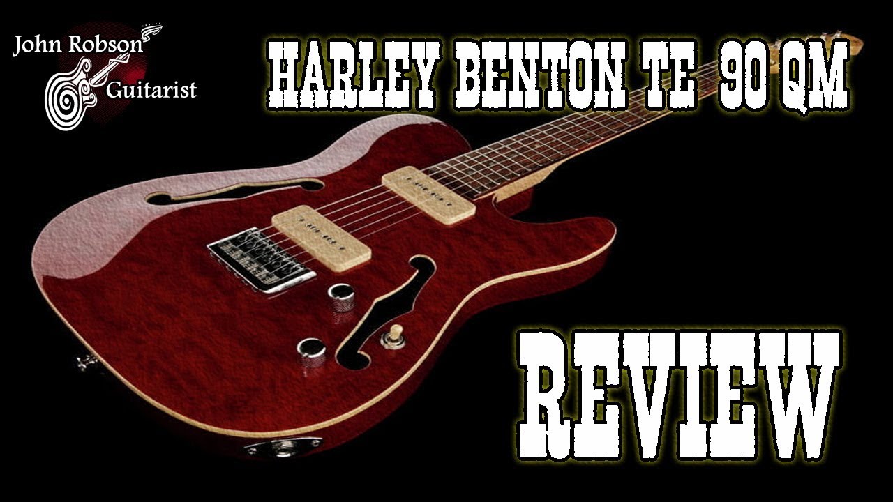 Harley Benton TE 90QM Review