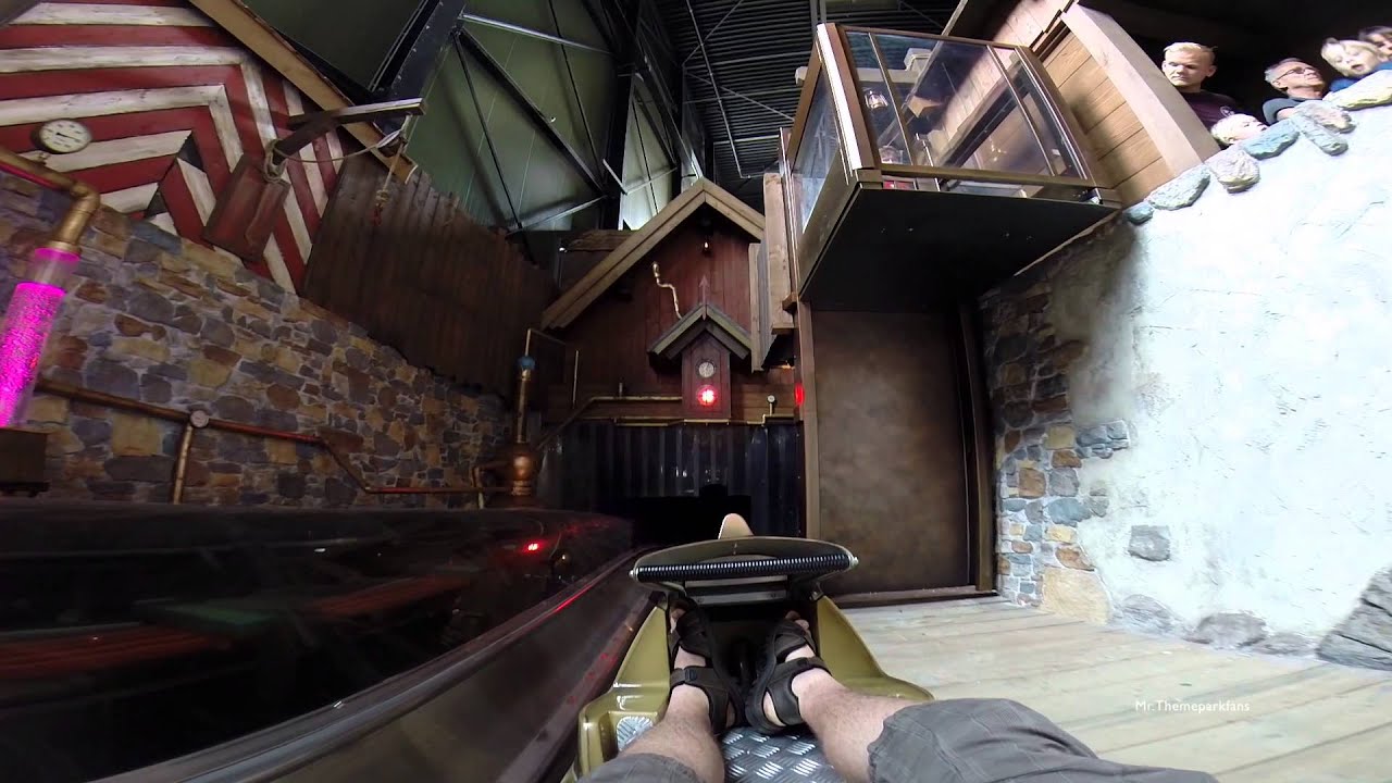 Toverland 2015 Booster Bike & Maximus' Blitz Bahn. :)