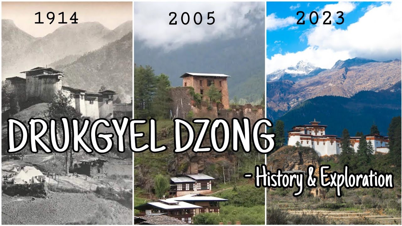 History and Exploration of Drukgyel Dzong| Bhutan 🇧🇹