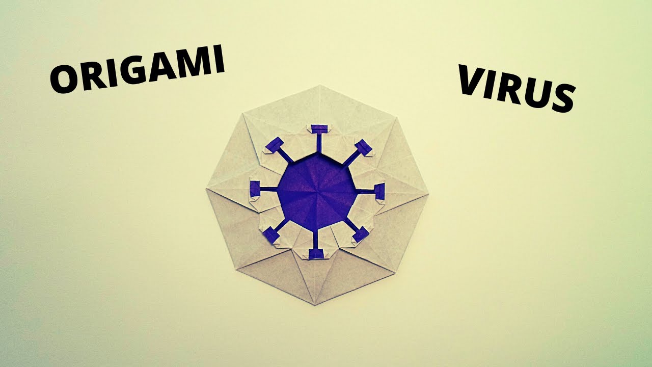 ORIGAMI VIRUS (M handcraft)