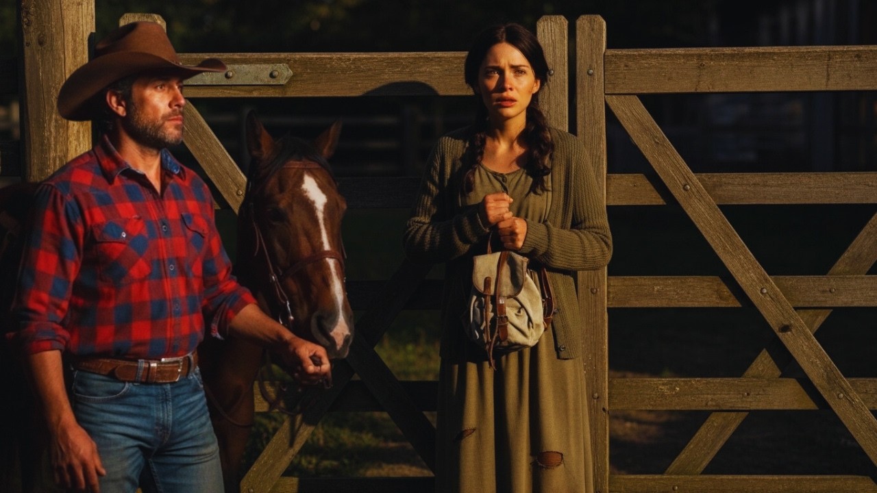 “SE O SENHOR ME DEIXAR FICAR… EU CUIDO DE TUDO” DISSE A JOVEM… O FAZENDEIRO OLHOU PARA ELA E…