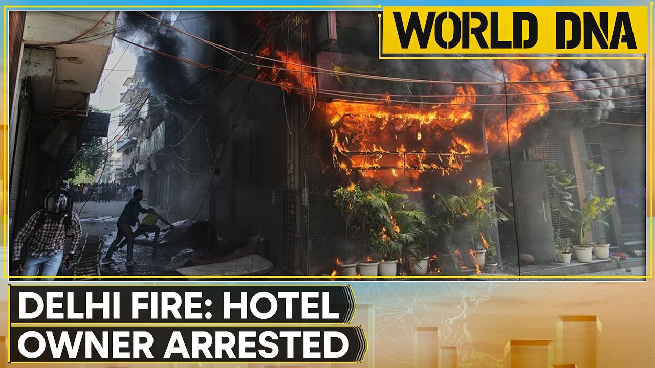Delhi Malviya Nagar Fire: Police Crack Down On Safety Lapses, Hotel Owner Arrested | WION News