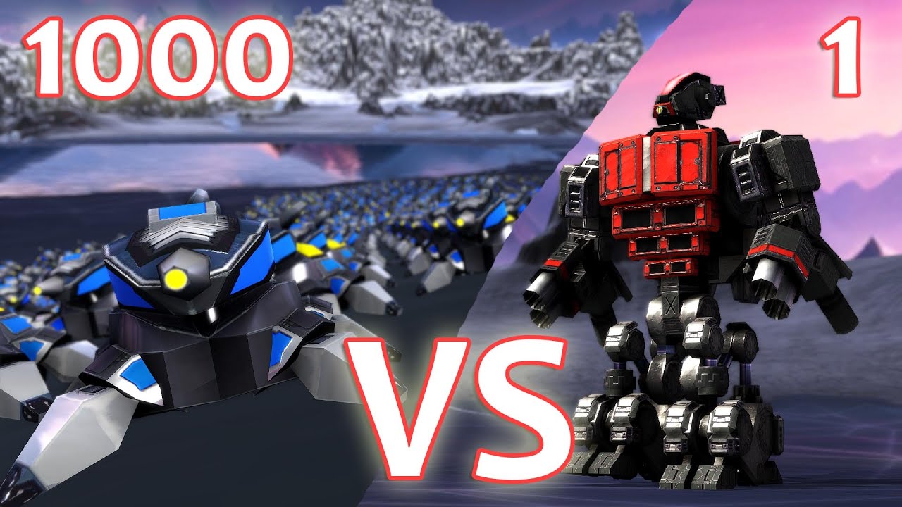 Can 1000 fleas kill 1 juggernaut? | Beyond All Reason FIGHT CLUB (4K)