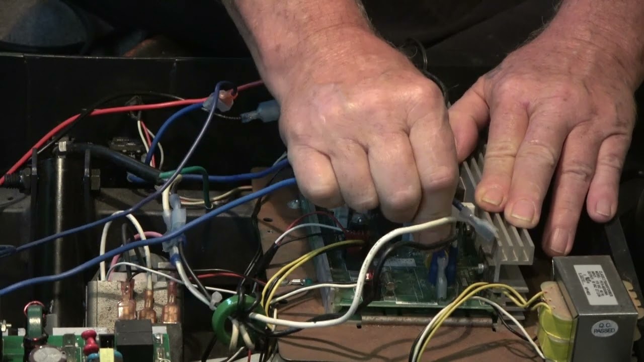 Changing Nordictrack old style controller to new style control board
