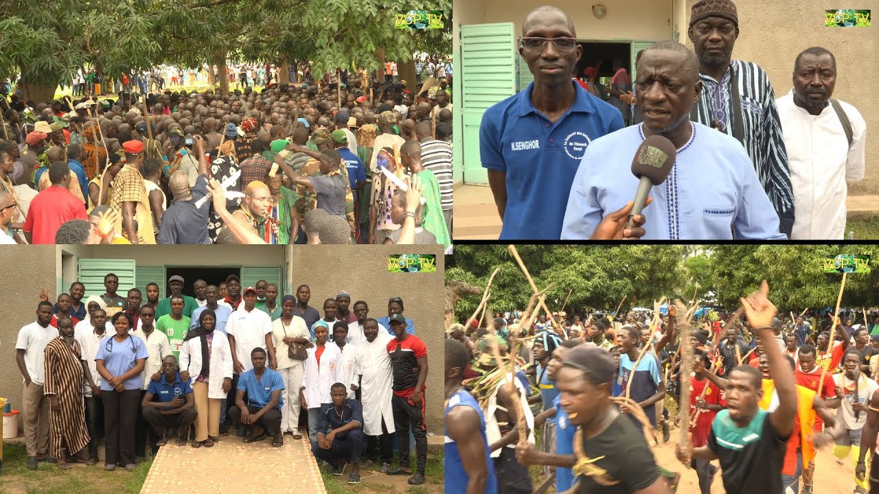 BUKUT THIOBON: LE PROFESSEUR ANSOUMANA DIATTA OFFRE DES CONSULTATIONS MEDICALES GRATUITES A LA POP..