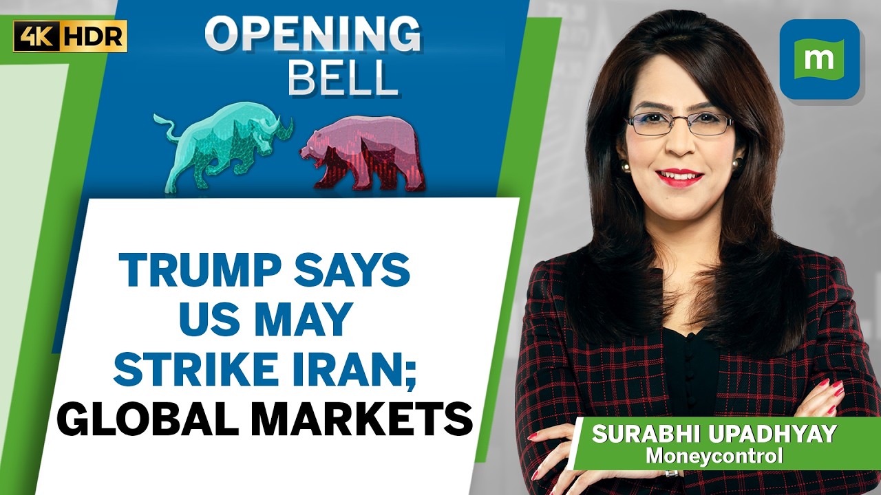 Trump Weighs Iran Strike; Global Markets Wobble — Can Nifty Hold 25,500? | Opening Bell