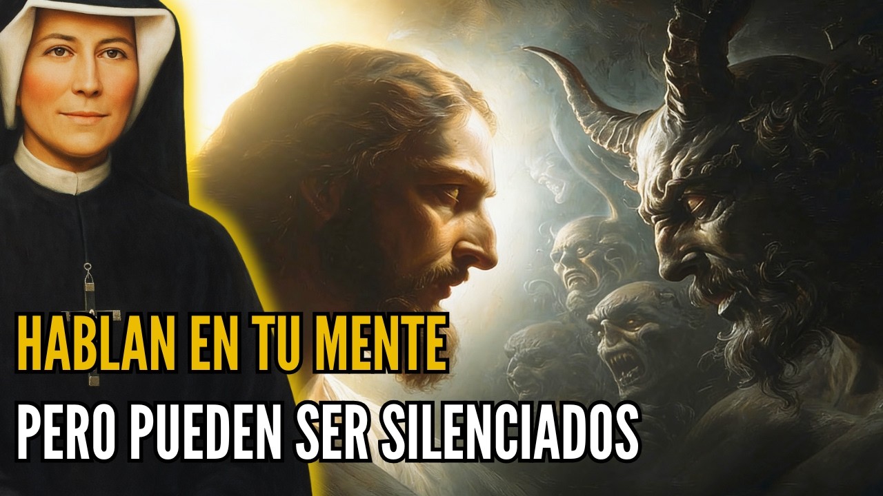 Santa Faustina reveló: Cómo silenciar a los espíritus demoníacos que intentan controlar tu mente