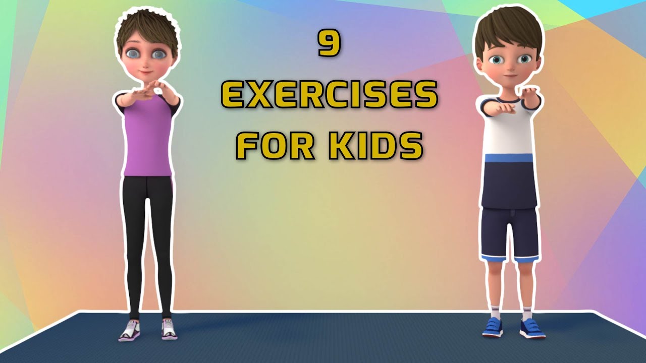 THE 9 STANDING EXERCISES KIDS CAN DO FOR BETTER HEALTH AND MOBILITY| Kids Exercise