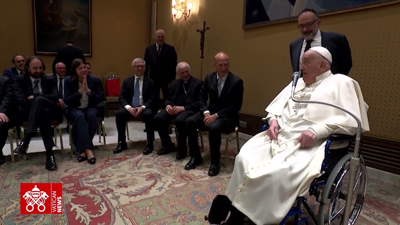 Audienz für Gemelli-Mitarbeiter mit Papst Franziskus - 16. April 2025