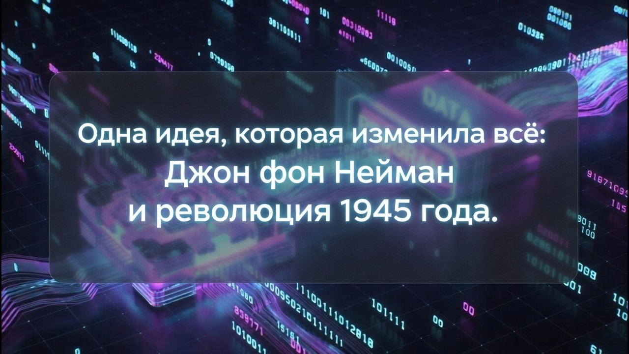 Одна идея, которая изменила всё: Джон фон Нейман и революция 1945 года.