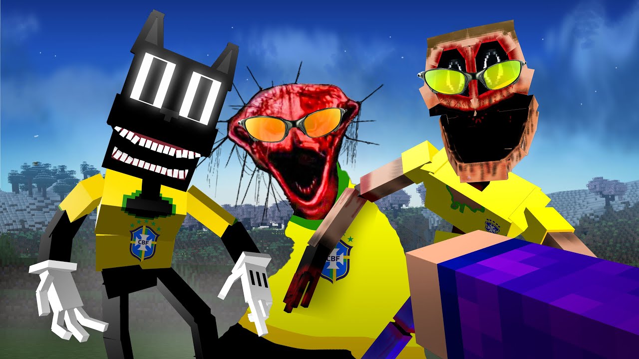 Sobrevivi a Todos os MODS QUE FALAM EM PORTUGUES no Minecraft!