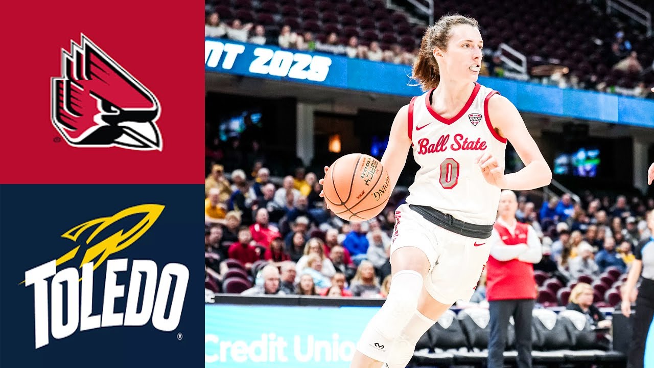 Ball State vs Toledo MAC Championship | Women’s College Basketball 2025