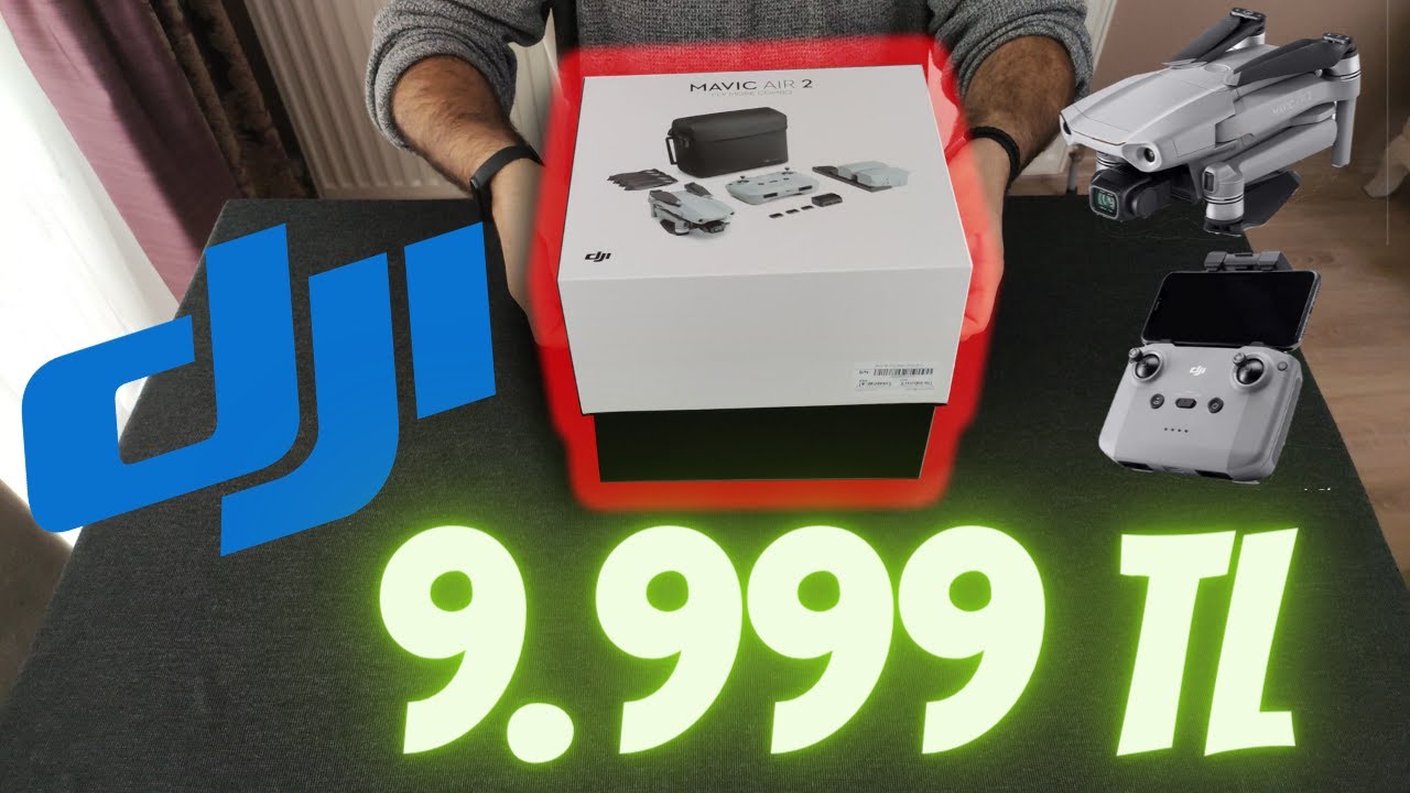 DJI MAVIC AIR 2 FLY MORE COMBO DRONE - Kutu Açılışı ve İnceleme