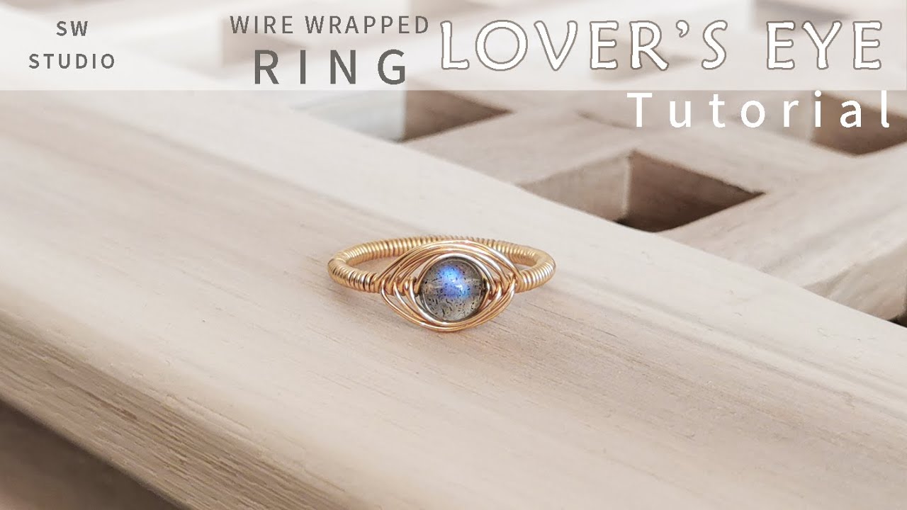 Lover's Eye Ring / God's Eye / Easy Ring / Wire Wrap Ring Tutorial / DIY Jewelry / DIY Accessories