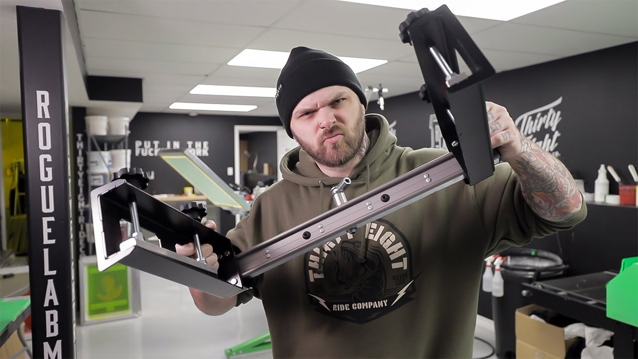Modifying My Screen Printing Press
