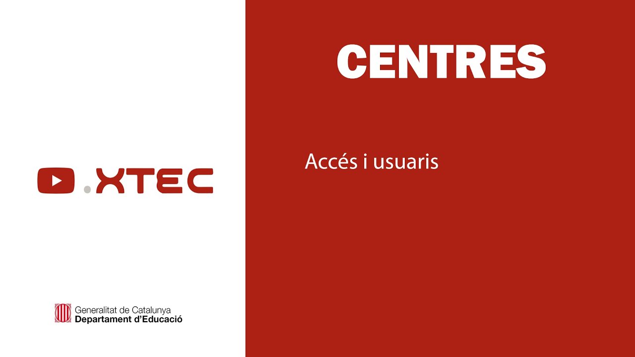 Accés i usuaris