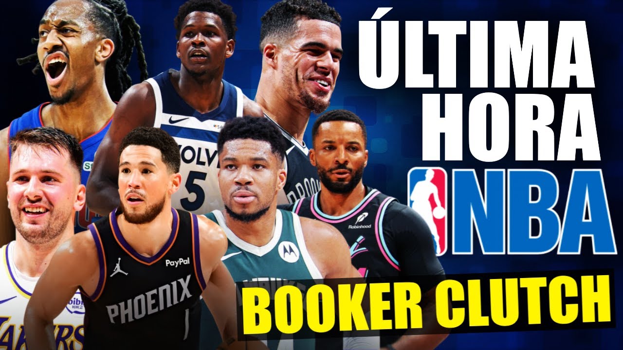 Booker CLUTCH 🚨🤯 Lakers RESISTEN 💥 MPJ VENGANZA 🔥 Giannis IMPARABLE 💣 Ant y Wolves ✅ ULTIMA HORA NBA