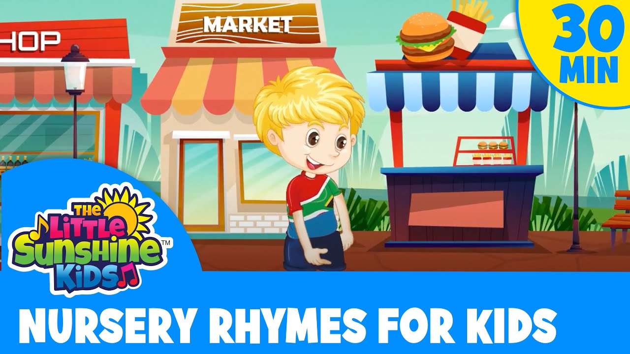 Nursery Rhymes for Kids | English Songs Compilation by The Little Sunshine kids