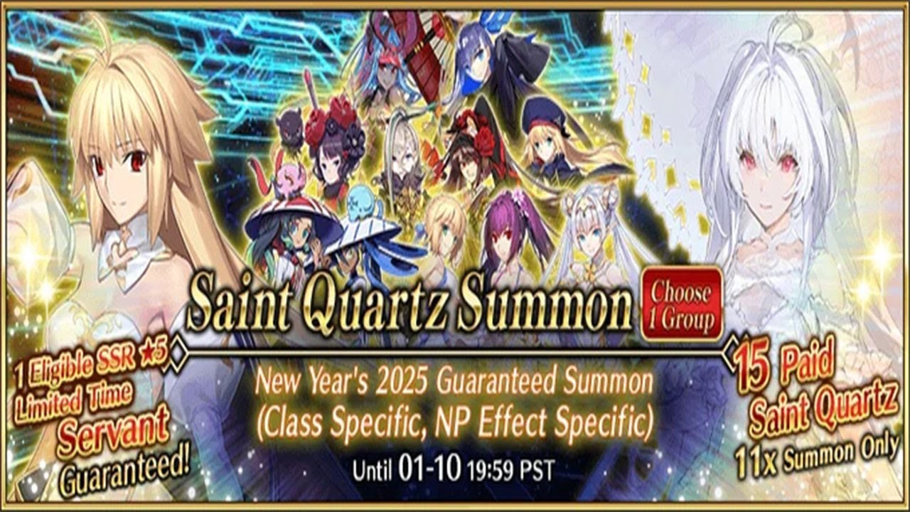 2025 NEW YEAR GSSR BANNER - Fate Grand Order (NA)