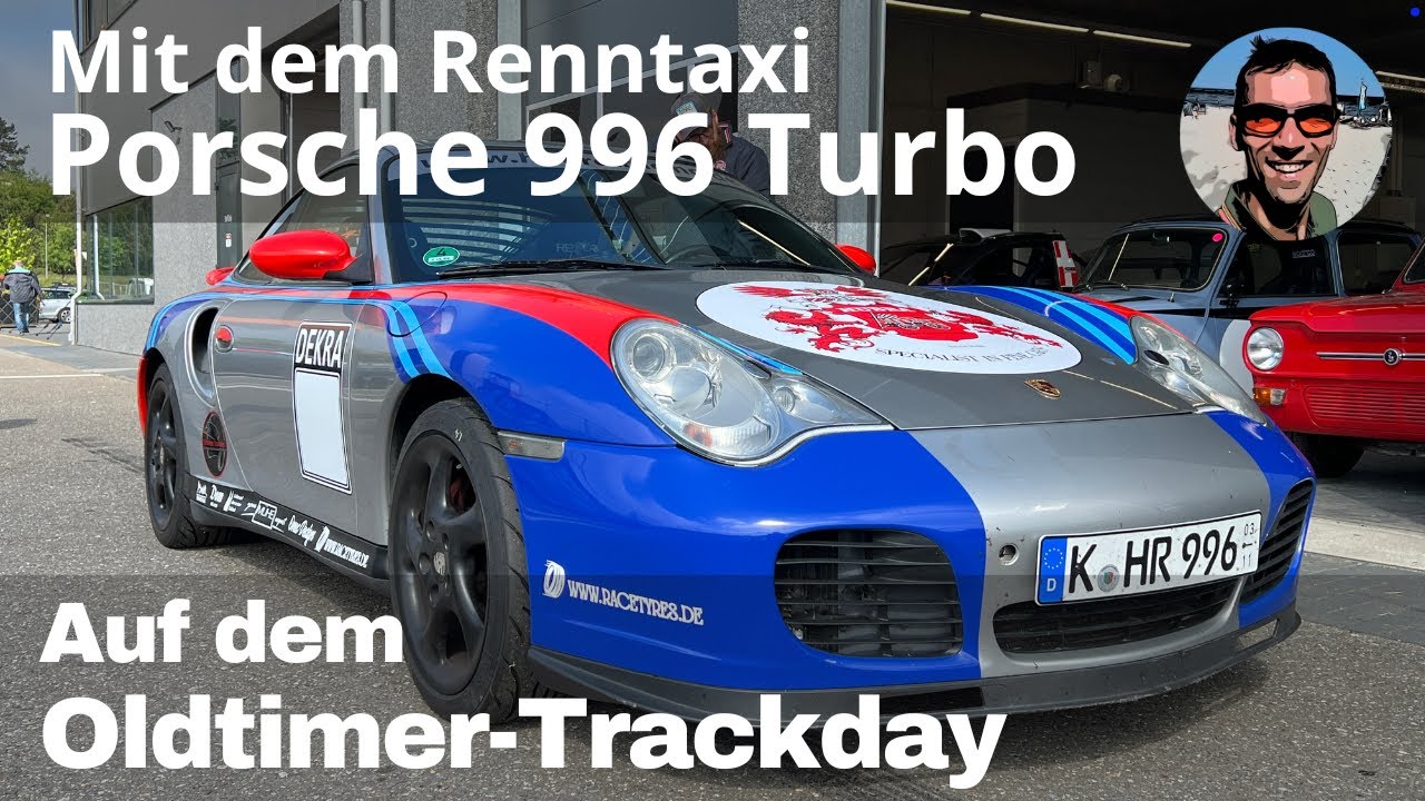 Mit dem Renntaxi Porsche 996 auf dem Oldtimer-Trackday, Circuit Meppen