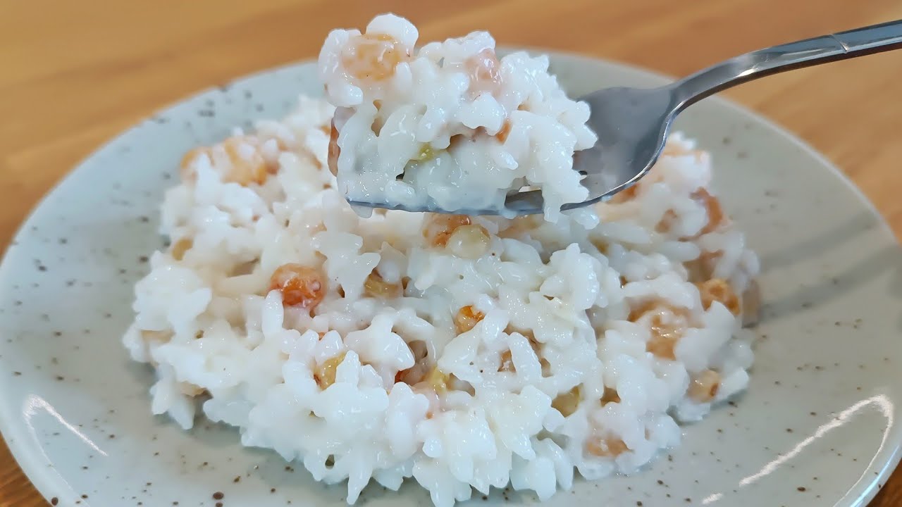 ДИЕТИЧЕСКАЯ РИСОВАЯ КАША с изюмом и молоком