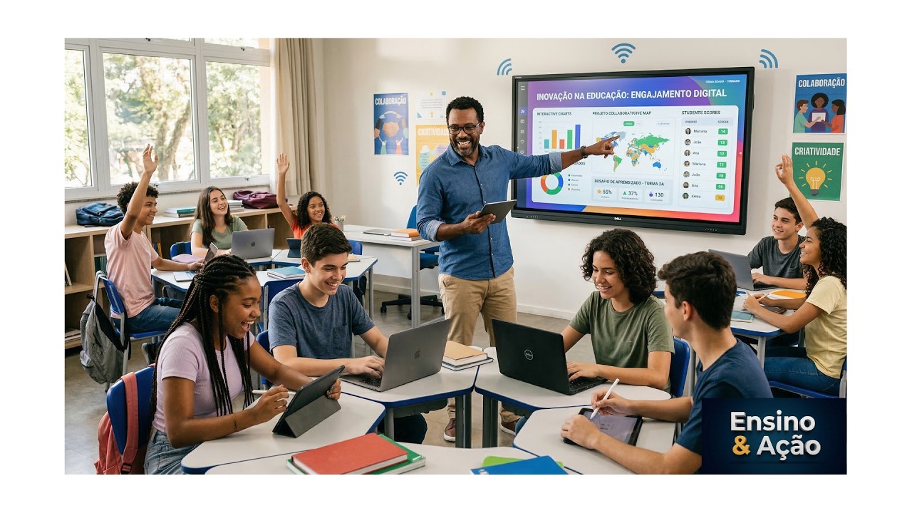 EPISÓDIO 4   Tecnologia e Educação Inovação na Prática Pedagógica e Engajamento Discente