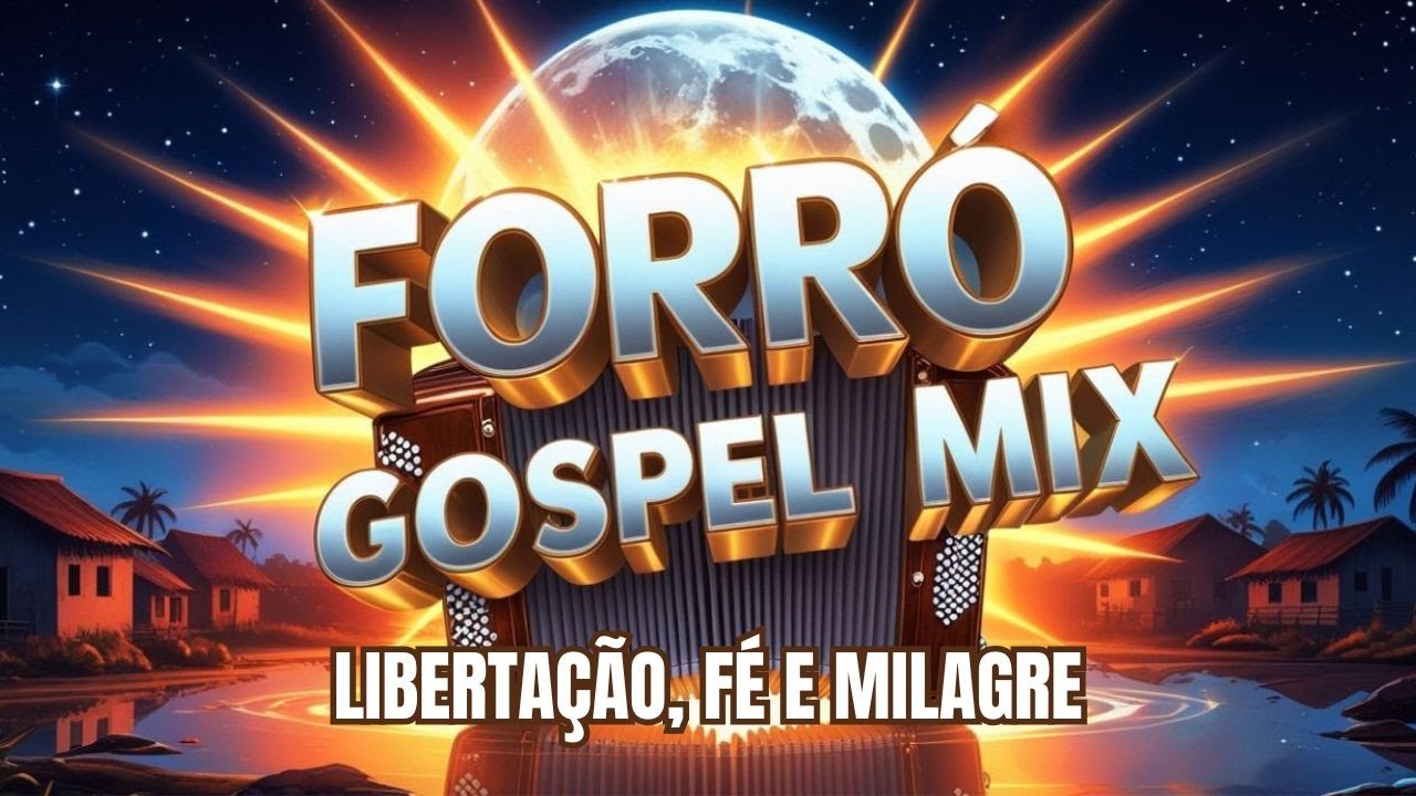 FORRO GOSPEL MIX 🔗💥 As Correntes se Romperam – ✝️ Vitória e Liberdade no Senhor! 🙌