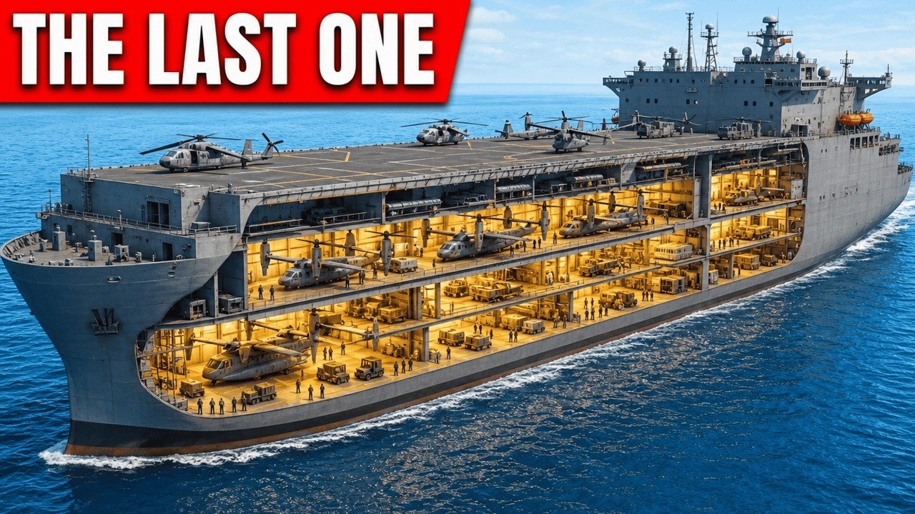 Inside the NEW Expeditionary Sea Base &mdash; The Last One Ever Built