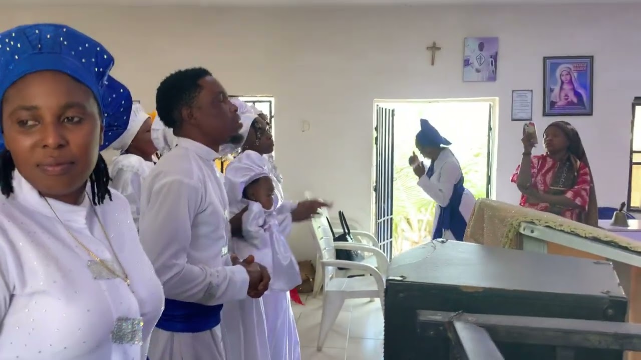 Irene comes to church 
