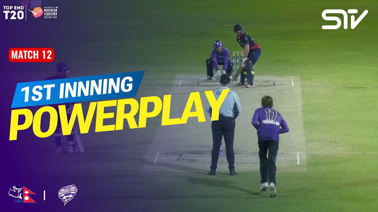 Nepal Innings Powerplay | Nepal vs Hurricanes | Match 12 | Top End T20 2026 | ZP1T
