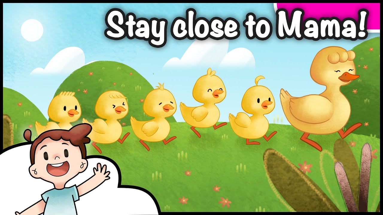 🦆 Five Little Ducks | Stay Close To Mama | Single | Nursery Rhymes
