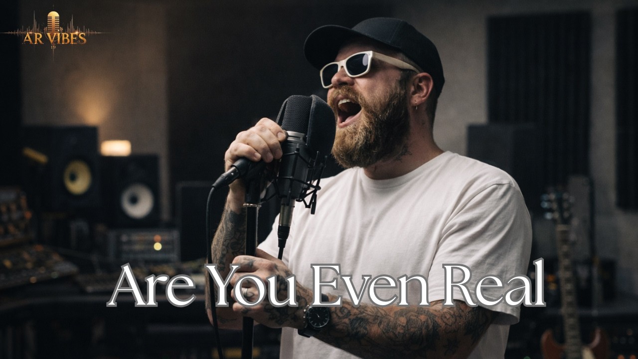 Are You Even Real – AR Vibes | Lyric Video (Emotional Pop Song)
