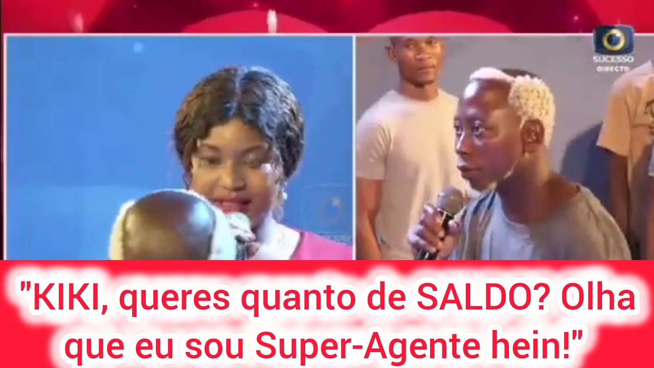 Kiki nega receber saldo de um Super-Agente no Moçambique em Concerto 21/12/2025