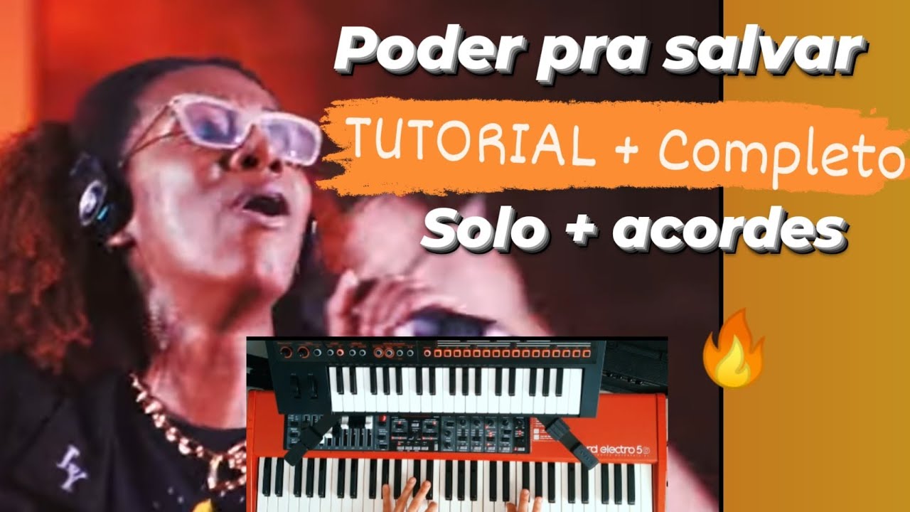 PODER PARA SALVAR (COVER) VIGÍLIA dos asafes - TUTORIAL TECLADO