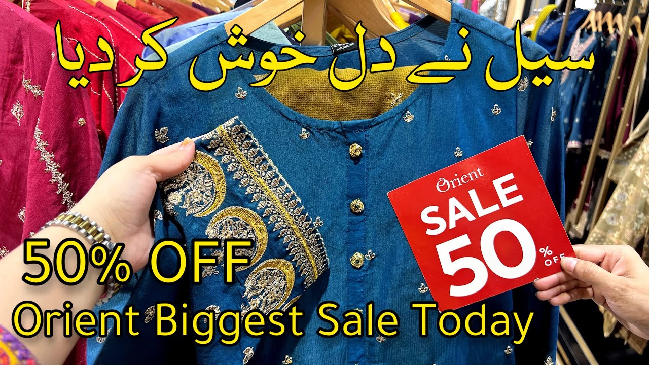 Flat 50% off Orient Sale Today | Orient Ready To Wear Dresses | Part-2 video