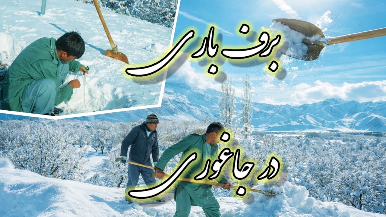 جاغوری بار دیگر سفید پوش شد.