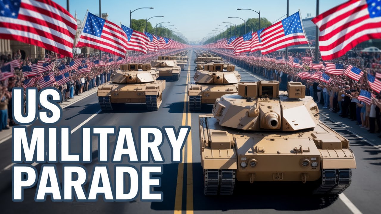 Massive US Military Parade Showcases Next-Generation Weapons