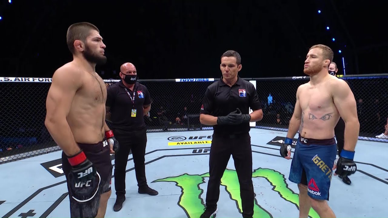Khabib Nurmagomedov vs Justin Gaethje | FULL FIGHT