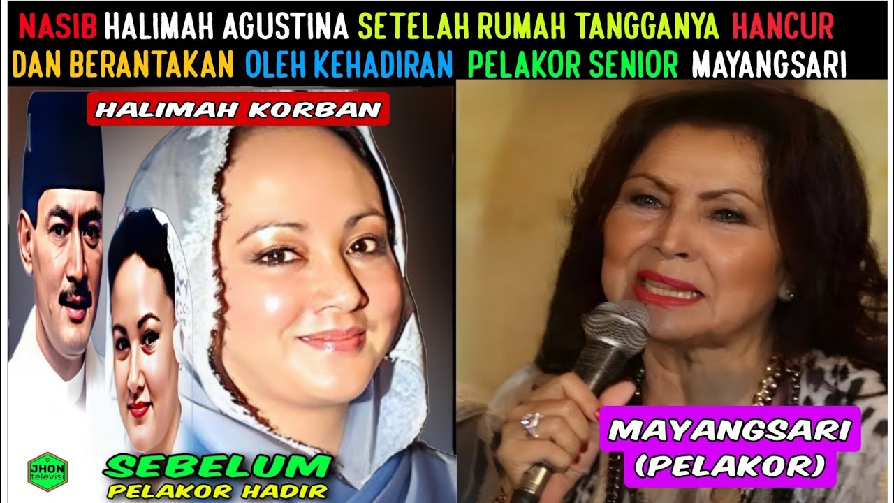 MENYEDIHKAN⁉️NASIB HALIMAH AGUSTINA , MANTU TERCANTIK SOEHARTO YANG SUAMINYA DIREBUT MAYANGSARI‼️