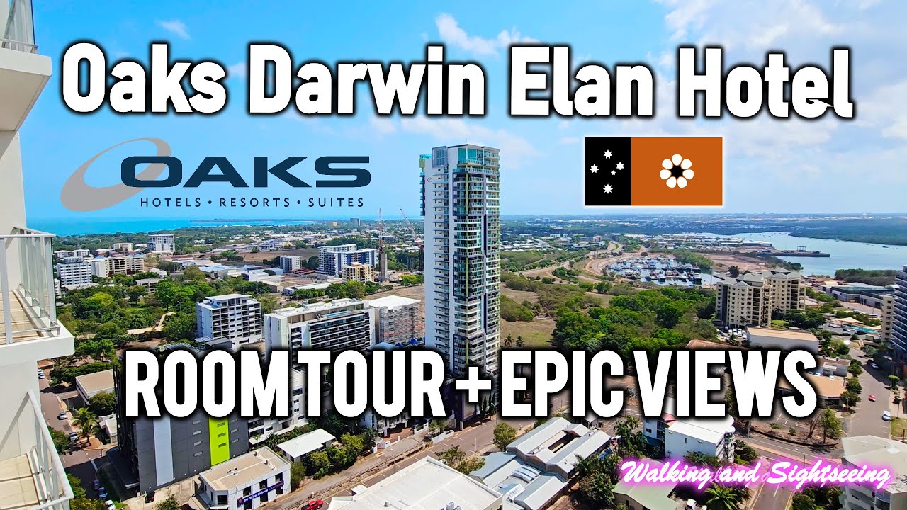 Oaks Darwin Elan Hotel | Room Tour Review with Stunning Views & Bird Watching in Darwin Australia 🦜🌅