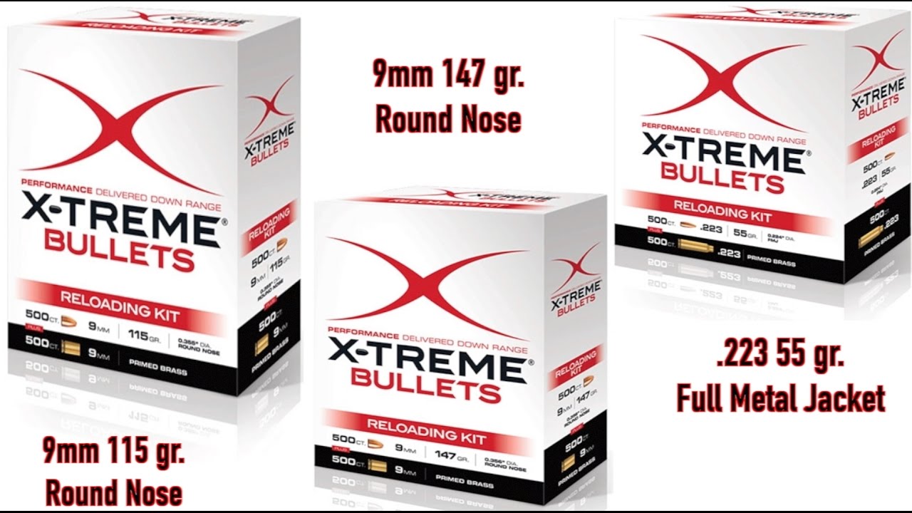 Xtreme Bullets Reloading Kits